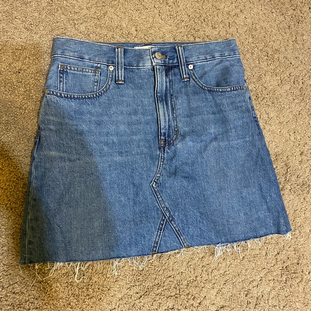 MADEWELL denim skirt